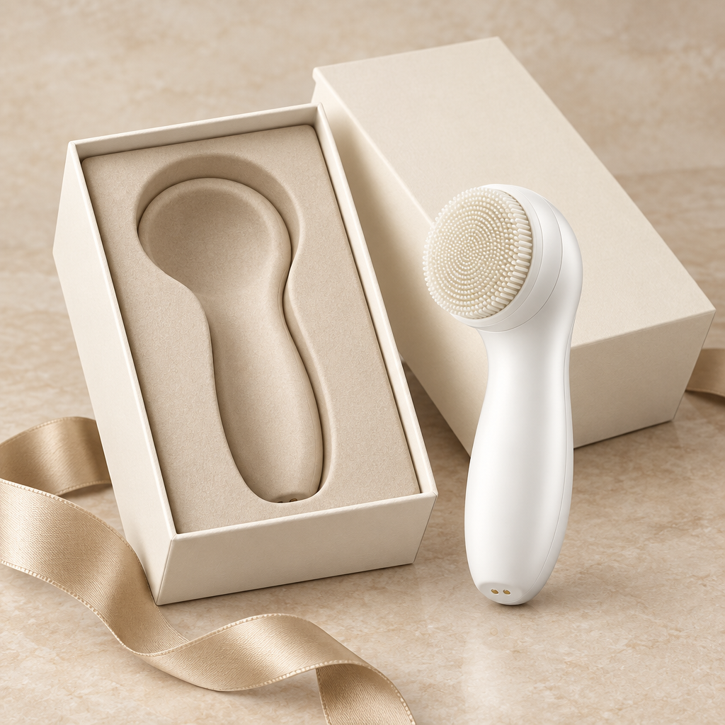 Gift packaging design concept, not confirmed included packaging
