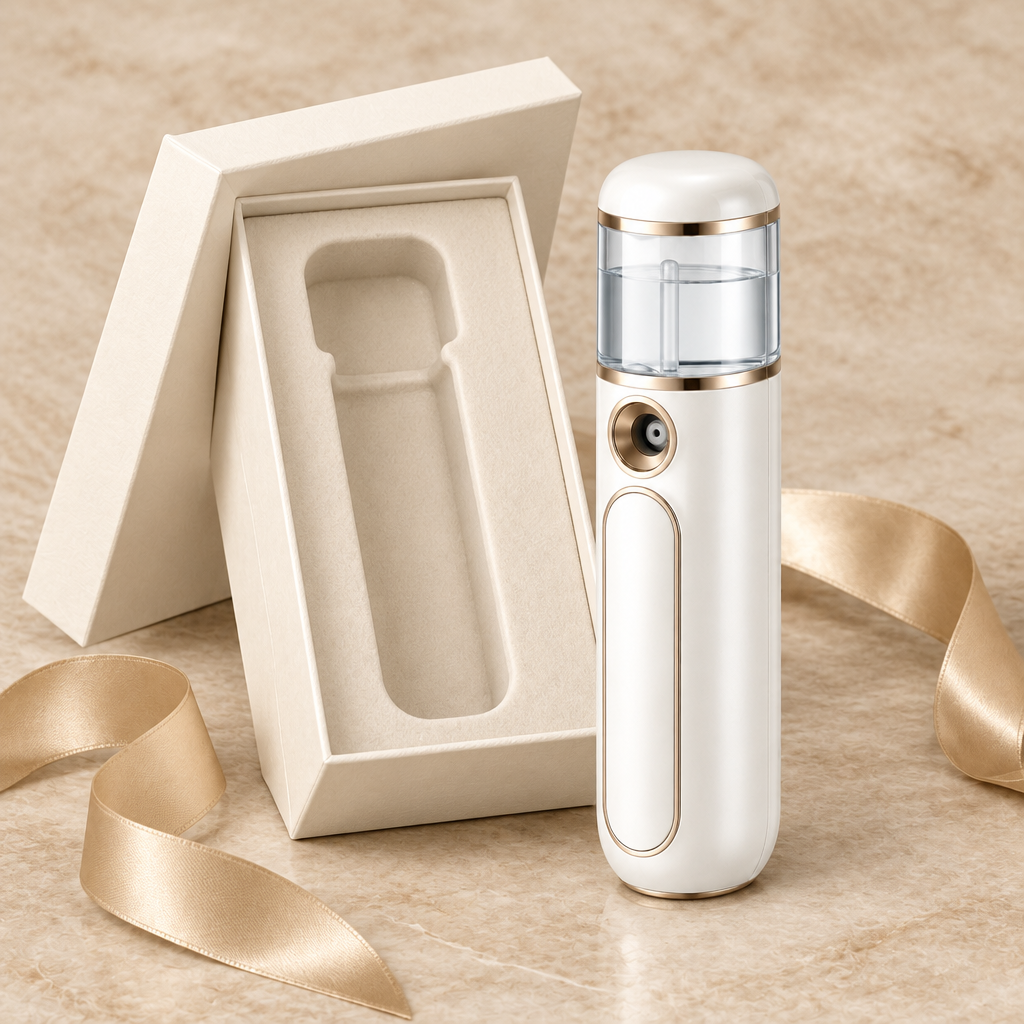 Gift packaging design concept, not confirmed included packaging
